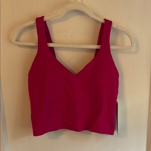 Lululemon Align Tank in Bright Pink
